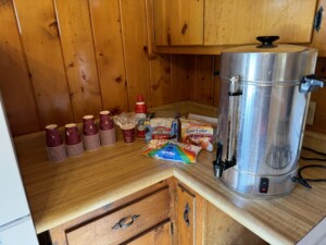 Refreshments at Christmas Event
